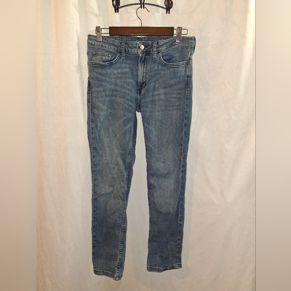 Calvin Klein Jeans Blue Slim Fit Denim